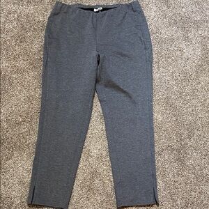 J. Jill Women's Gray Straight Leg Pants